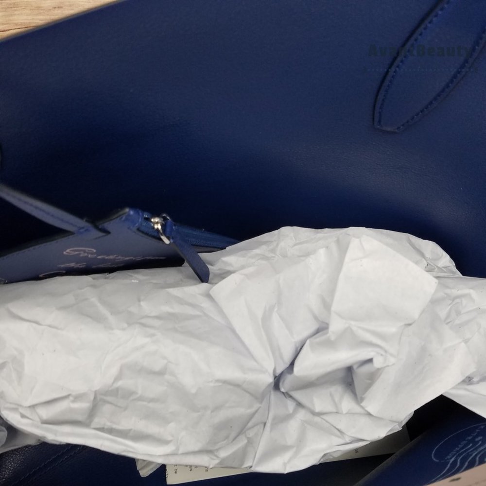 Kate Spade Large Reversible Tote Off The Grid Blue - Picture 12 of 16